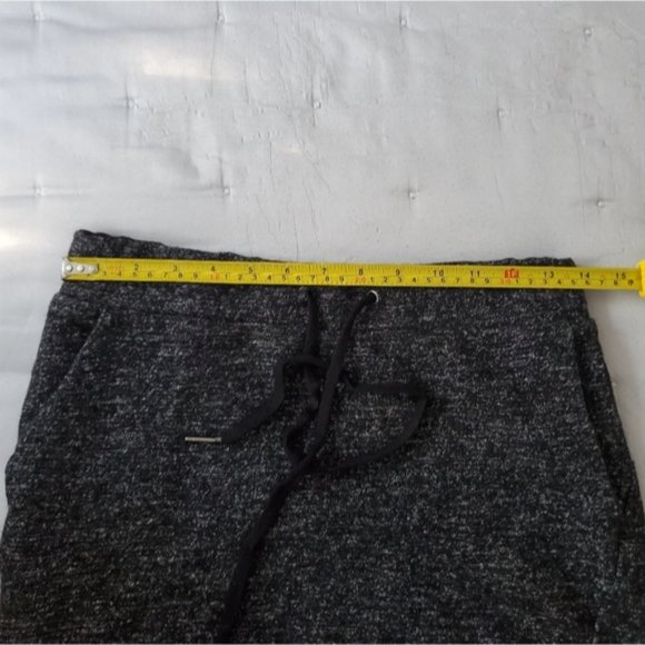 Wool Heather Grey Drawstring double lined Skirt- S - Picture 6 of 16